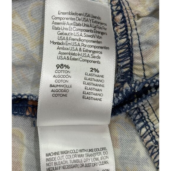 Mother The Ruffle Floral Print Mini Skirt Cotton Womens Size 25 - Picture 8 of 9